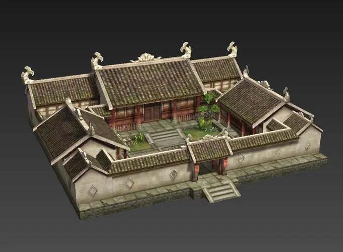 古代四合院